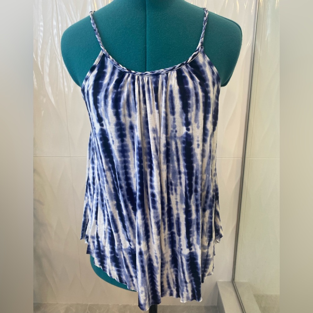 Tie Died Flowy Tank Top